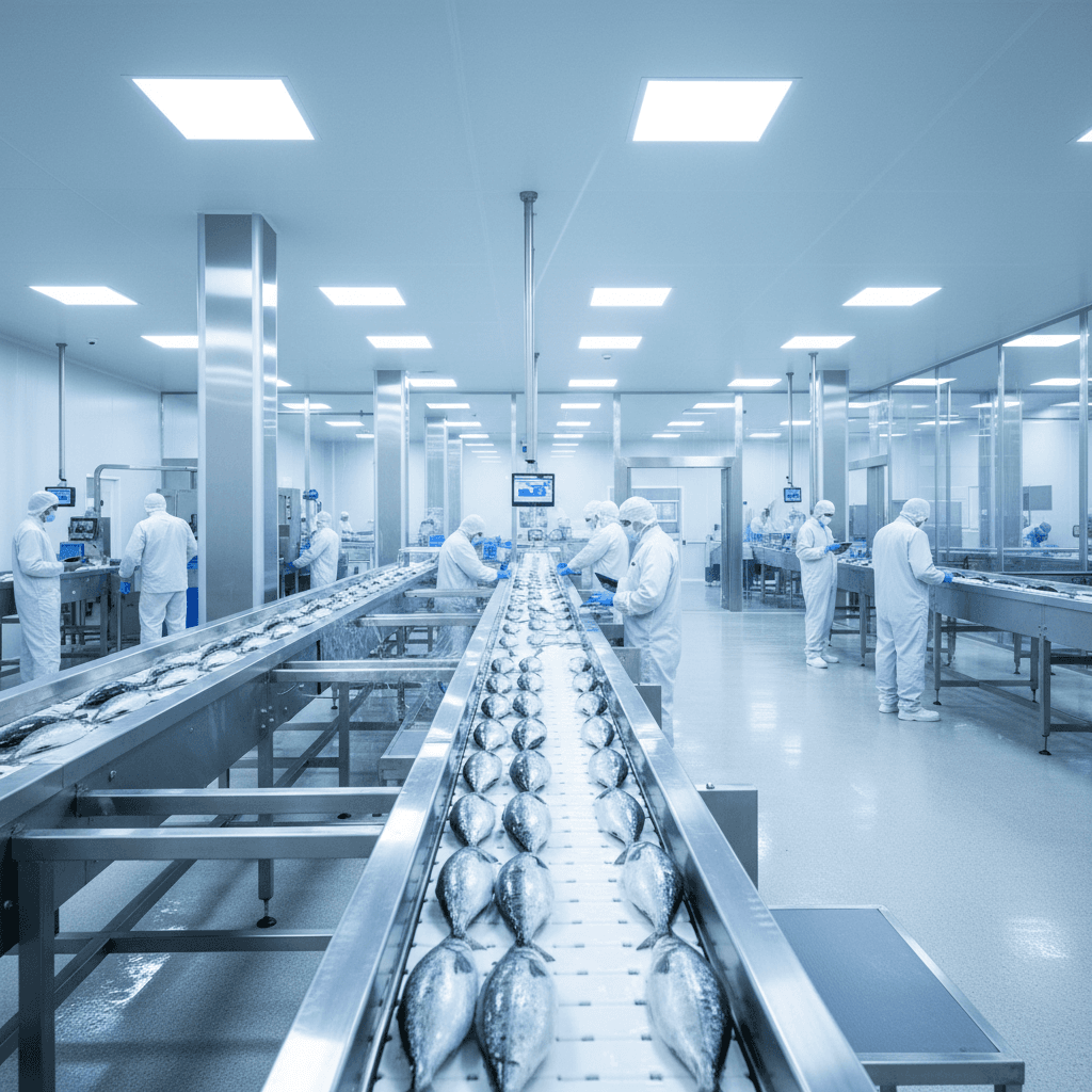 聚合海产越南新工厂正式投产，产能提升 50%